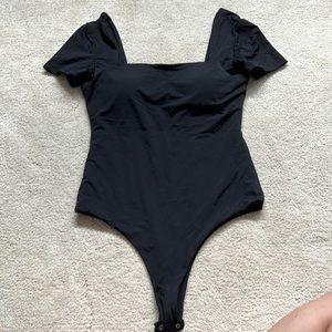 Klassy Network Bramisuit (Bodysuit) with Removable Pads - Medium, Black